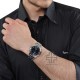 Titan Karishma 1585SM05 Black Dial Stainless Steel Quartz Men's Watch