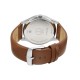 Titan On Trend 1767SL01 White Dial Leather Strap Quartz Men's Watch Titan On Trend 1767SL01 White Dial Leather Strap Quartz Men's Watch