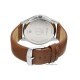 Titan On Trend 1767SL01 White Dial Leather Strap Quartz Men's Watch