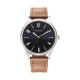 Titan Quartz 1802SL17 Blue Dial Leather Strap Quartz Men's Watch Titan Quartz 1802SL17 Blue Dial Leather Strap Quartz Men's Watch