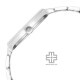 Titan Urban 1802SM08 Silver Dial Stainless Steel Strap Quartz Men's Watch
