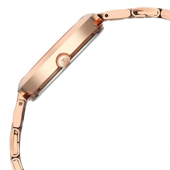Titan Workwear 2480WM06 Beige Dial Stainless Steel Strap Quartz Women's Watch