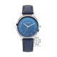 Titan Workwear 2639SL02 Blue Dial Leather Strap Quartz Women's Watch
