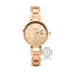Titan Raga 2642WM01 Viva Rose Gold Dial Metal Strap Quartz Women's Watch