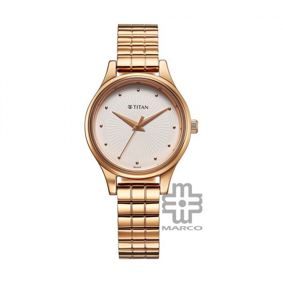 Titan Karishma 2679WM02 Off White Dial Stainless Steel Strap Quartz Women's Watch
