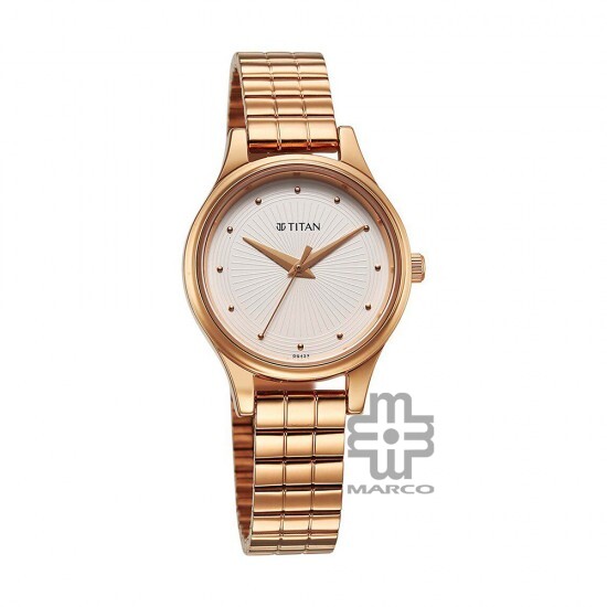 Titan Karishma 2679WM02 Off White Dial Stainless Steel Strap Quartz Women's Watch