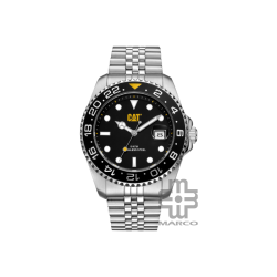 Caterpillar R-TYPE AO-141-11-127| Black & Yellow Stainless Steel | Analogue Watch | 100M | 43MM | 2Y Warranty