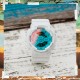 Casio G-Shock Beach Time Lapse Series GA-110TL-7A White Resin Band Men Sports Watch