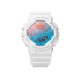 Casio G-Shock Beach Time Lapse Series GA-110TL-7A White Resin Band Men Sports Watch