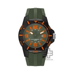 Caterpillar Diver LR-161-23-138 | Green | Silicone Strap | Analog | 45MM | 200M WR