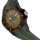 Caterpillar Diver LR-161-23-138 | Green | Silicone Strap | Analog | 45MM | 200M WR