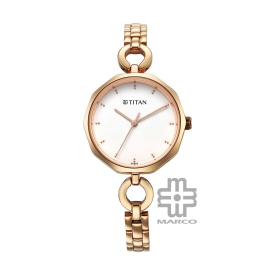Titan Karishma NS2702WM01 White Dial Stainless Steel Strap Quartz Women's Watch Titan Karishma NS2702WM01 White Dial Stainless Steel Strap Quartz Women's Watch
