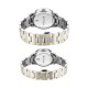 Titan Royal Bandhan 100022778BM01 White Dial Stainless Steel Strap Quartz Couple Watch