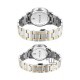 Titan Royal Bandhan 100022778BM01 White Dial Stainless Steel Strap Quartz Couple Watch