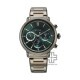 Titan Stellar 10012QM01 Green Dial Stainless Steel Strap Quartz Men's Watch