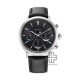 Titan Stellar 10012SL01 Black Dial Leather Strap Quartz Men's Watch