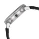 Titan Stellar 10012SL01 Black Dial Leather Strap Quartz Men's Watch