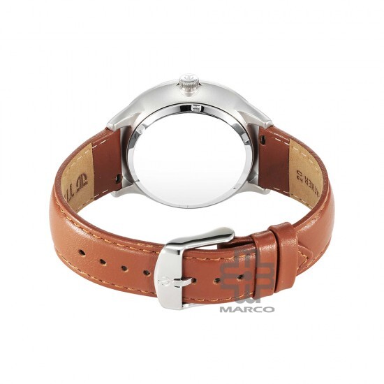 Titan Timeless Treasures 10023SL01 Green Dial Leather Strap Quartz Men Watch