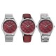 Titan Classique Palette 10033SL02 Magenta Dial Interchangeable Straps Quartz Men's Watch