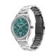 Titan Palette of Time 10033SM03 Green Dial Stainless Steel Strap Men Watch