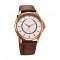 Titan Karishma 10038WL01 Silver Dial Leather Strap Men Watch