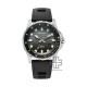 Titan Zero Hour Diver's 100m 10067KP01 Black Dial FKM Strap Men Watch