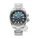 Titan Zero Hour Diver's 200m 10068KM01 Blue Dial Stainless Steel Strap Men Watch