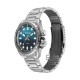 Titan Zero Hour Diver's 200m 10068KM01 Blue Dial Stainless Steel Strap Men Watch