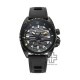 Titan Zero Hour Diver's 200m 10068NP01 Black Dial FKM Strap Men Watch