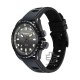 Titan Zero Hour Diver's 200m 10068NP01 Black Dial FKM Strap Men Watch