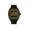 Caterpillar BARRELL 13-169-21-127| Black & Yellow Silicone | Analogue Watch | 100M | 45.5MM | 2Y Warranty