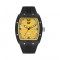 CAT BARREL CARBON 14-161-21-731 Black Silicone Band Analog Watch | 5 ATM | 43MM | 2Y Warranty