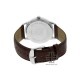 Titan Classic 1584SL03 Silver Dial Leather Strap Quartz Men's Watch