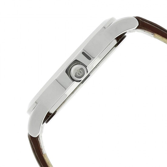 Titan Neo 1584SL04 Brown Leather Strap Quartz Men's Watch