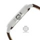 Titan Neo 1584SL04 Brown Leather Strap Quartz Men's Watch
