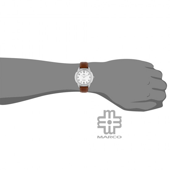 Titan Karishma 1585SL07 White Dial Leather Strap Quartz Men's Watch