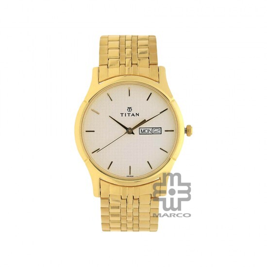 Titan Karishma 1636YM01 Silver Dial Stainless Steel Quartz Men's Watch