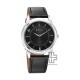 Titan Karishma Zing 1638SL02 Black Dial Leather Strap Quartz Men's Watch