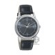 Titan Quartz 1638SL04 Black Dial Leather Strap Men Watch