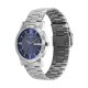 Titan Quartz 1644SM01 Blue Dial Stainless Steel Strap Quartz Men's Watch