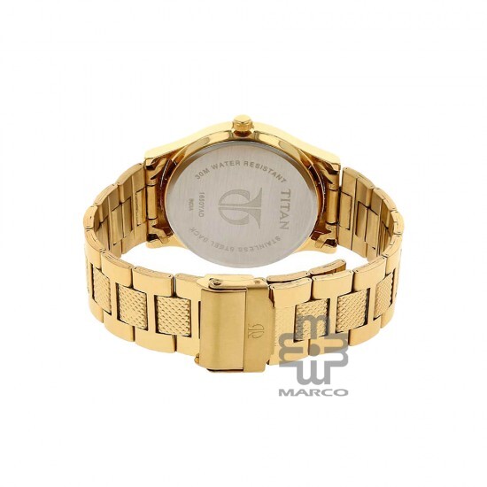 Titan Karishma 1650YM05 Silver Dial Stainless Steel Quartz Men's Watch
