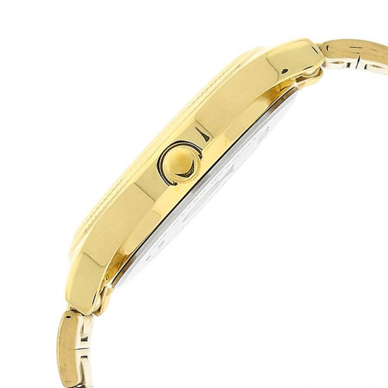 Titan Quartz 1650YM06 Champagne Dial Stainless Steel Strap Quartz Men's Watch