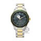 Titan Noor Collection 1688KM08 Green Dial Stainless Steel Strap Men Watch