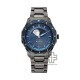 Titan Noor Collection 1688KM09 Blue Dial Stainless Steel Strap Men Watch