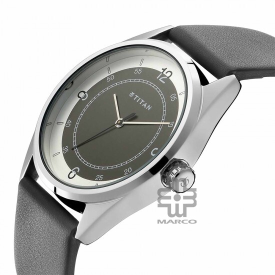 Titan Workwear 1729SL04 Multicoloured Dial Leather Strap Quartz Men Watch Titan Workwear 1729SL04 Multicoloured Dial Leather Strap Quartz Men Watch