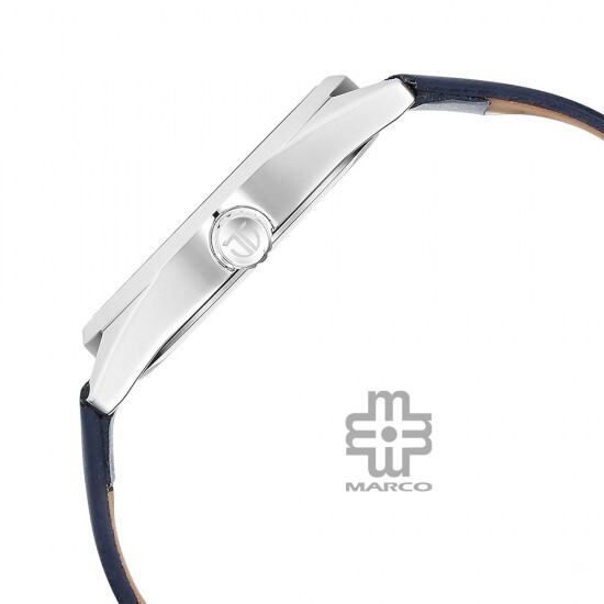 Titan Neo 1729SL06 Blue Dial Leather Strap Quartz Men's Watch