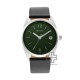Titan Neo 1729SL07 Green Dial Leather Strap Quartz Men's Watch