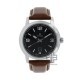 Titan Neo 1730SL02 Black Dial Leather Strap Quartz Men's Watch