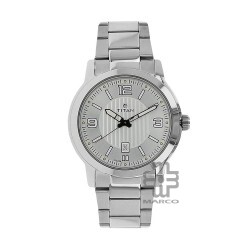 Titan Neo 1730SM01 Silver Dial Stainless Steel Strap Quartz Men's Watch