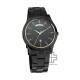 Titan Quartz 1767NM01 Black Dial Stainless Steel Strap Quartz Men's Watch